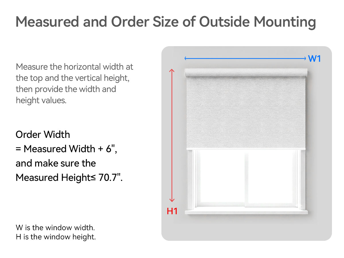 P5 Motorized Roller Shades with Remote, 100% Blackout Fabric Smart Blinds