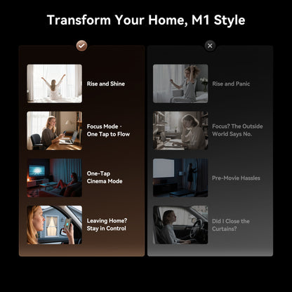 Remac smart curtains set M1