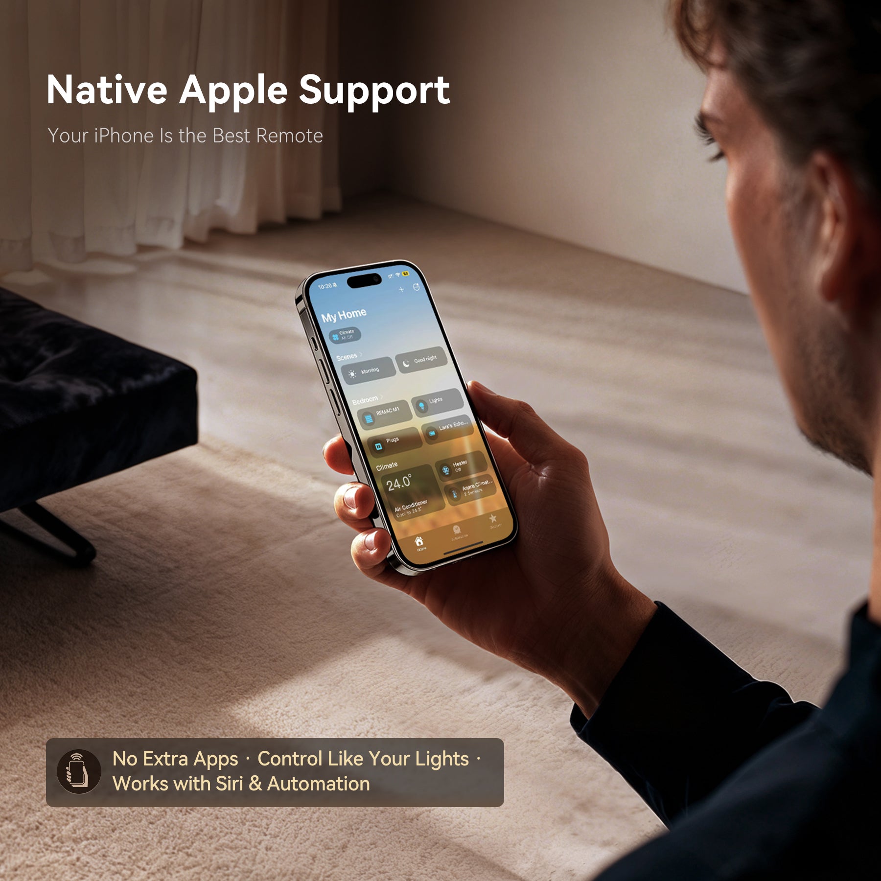 Remac smart curtains set M1